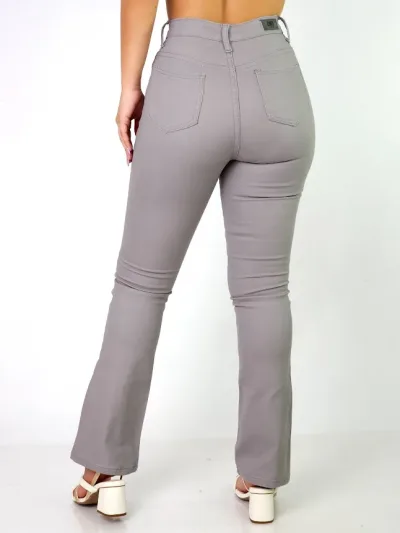 Pantalón para dama color gris