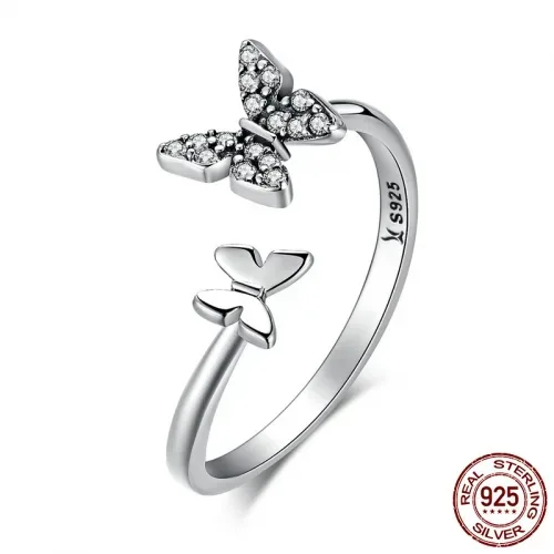 Anillo Plata 925 para dama color plateado