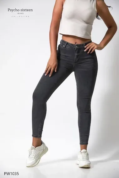 Jeans PSYCHO SIXTEEN para dama Skinny high rise PW1035