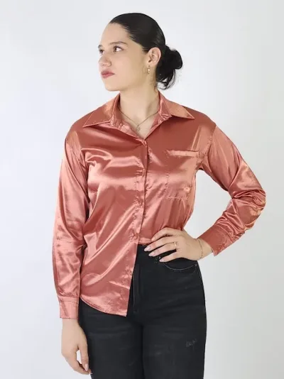 Blusa para dama color oro rosa