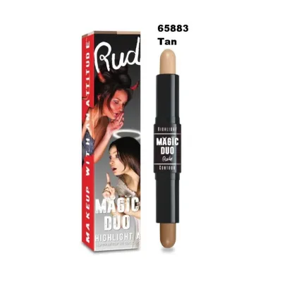 Iluminador y contorno RUDE para dama tono TAN