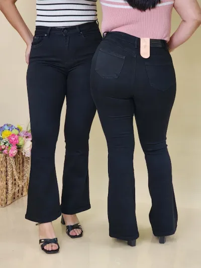 Jeans Hummer para dama color negro 2324R