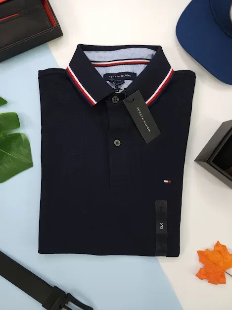 Camiseta Tommy Hilfiger Regular Fit para caballero color azul