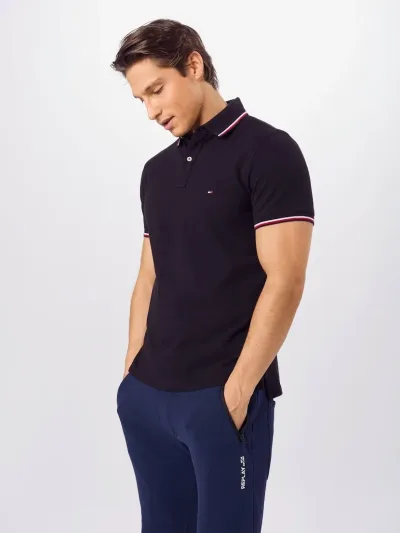 Camiseta Tommy Hilfiger Regular Fit para caballero color azul