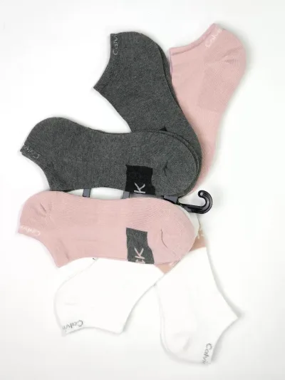 Set 6 pares de medias Calvin Klein para Dama multicolor