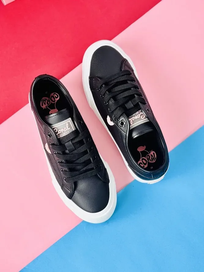Tenis Coral Pasqualina Black para Dama