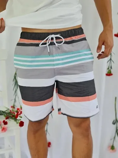 Pantaloneta Micros para caballero a rayas