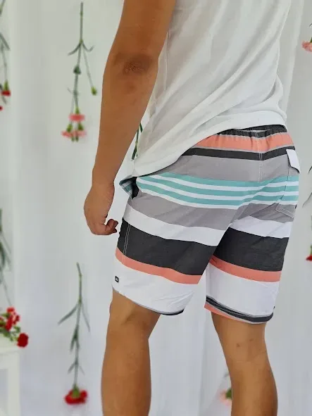Pantaloneta Micros para caballero a rayas