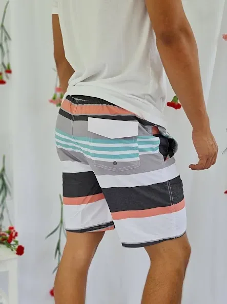 Pantaloneta Micros para caballero a rayas