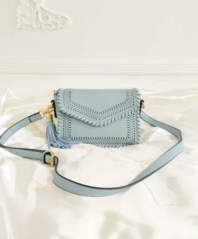 Bolso para dama color celeste