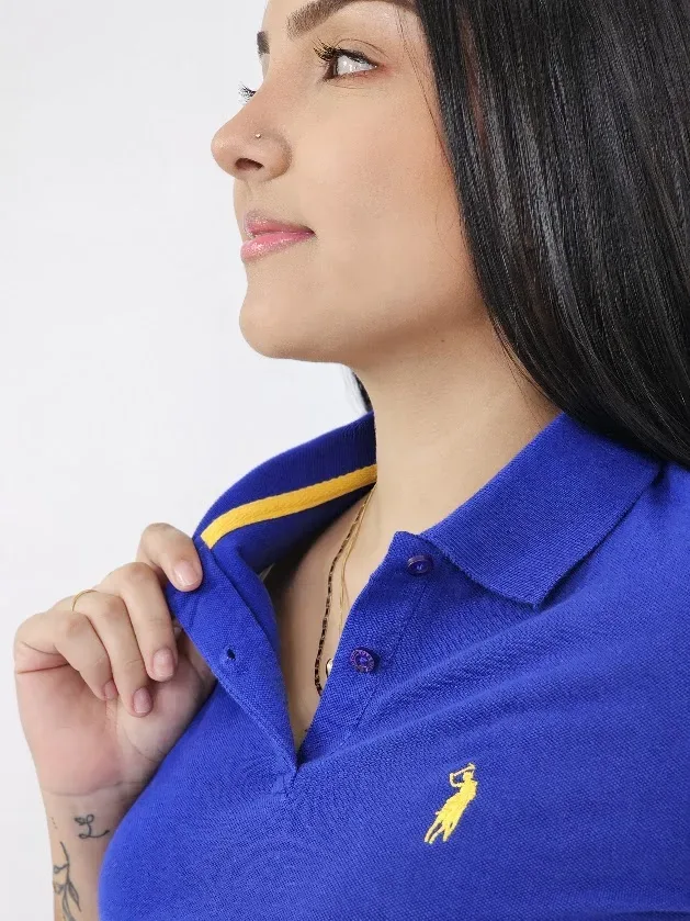 Camiseta Polo Cambrige Club para dama