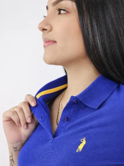 Camiseta Polo Cambrige Club para dama