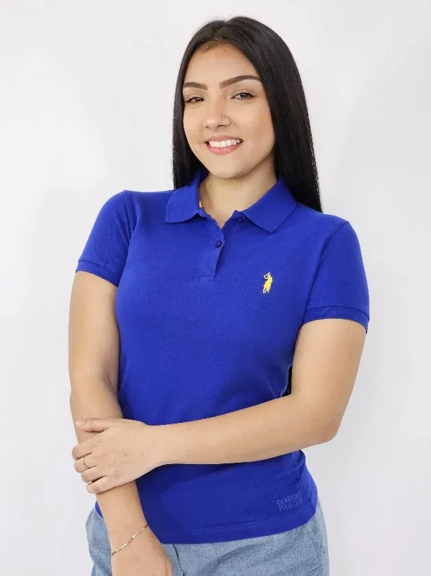 Camiseta Polo Cambrige Club para dama