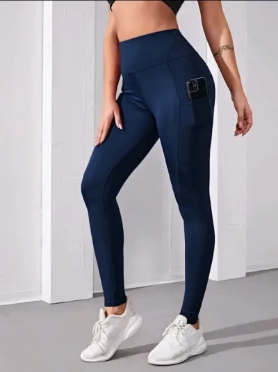 Leggins deportivo para dama color azul