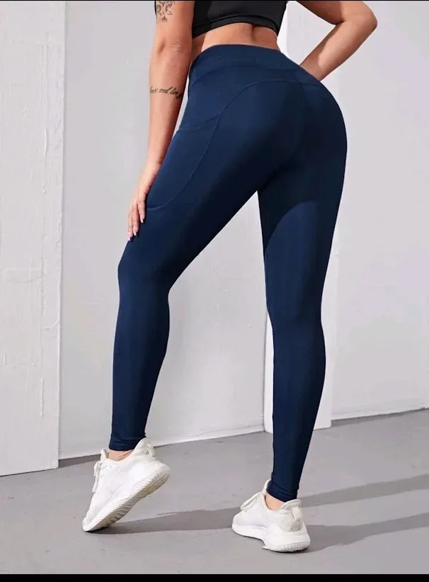 Leggins deportivo para dama color azul