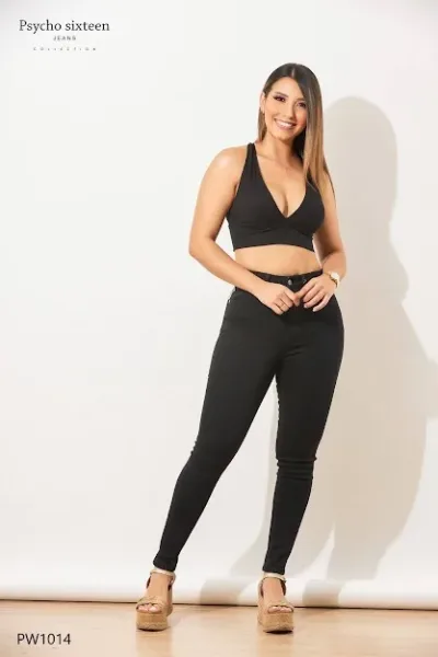 Jeans PSYCHO SIXTEEN para dama Mid rise, Skinny PW1014