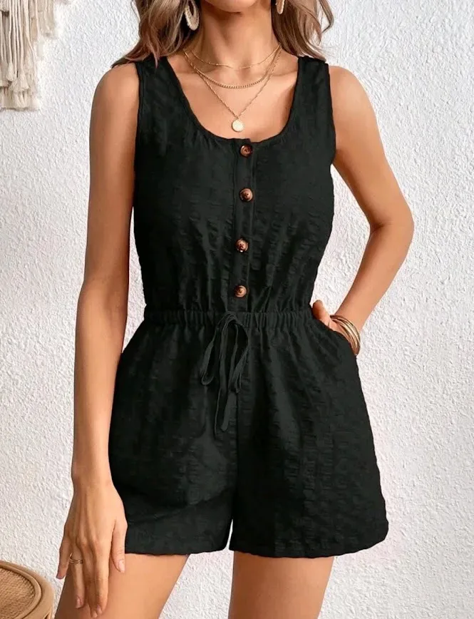 Enterizo para dama color negro