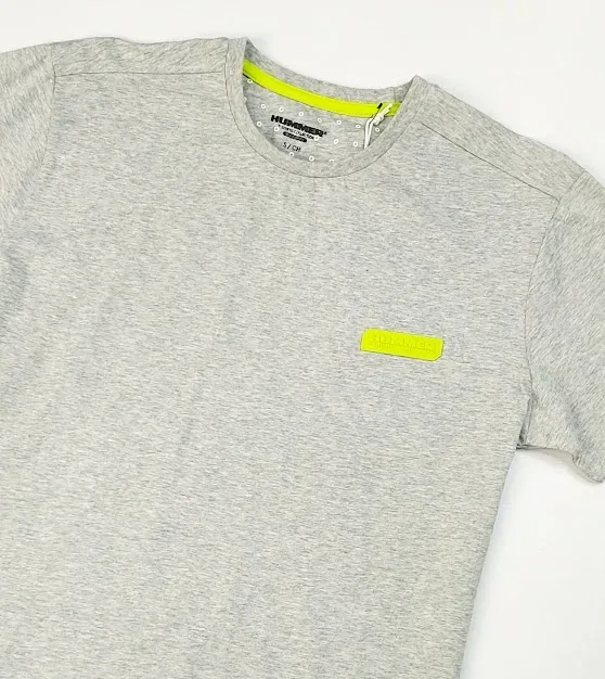 Camiseta Hummer para caballero color gris