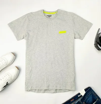 Camiseta Hummer para caballero color gris