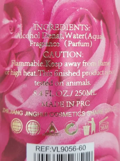 Splash para Dama Bloom Cassette  aroma floral