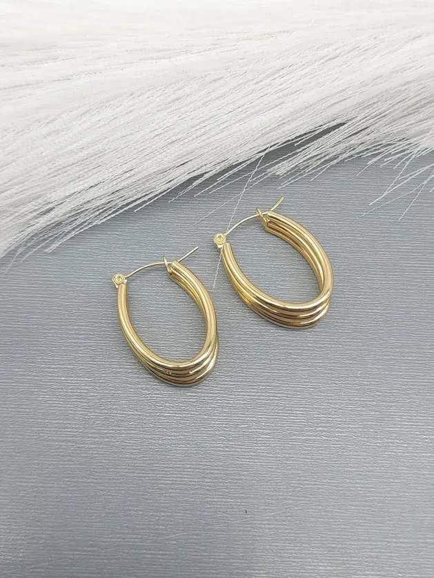 Aretes de Acero inoxidable para Dama