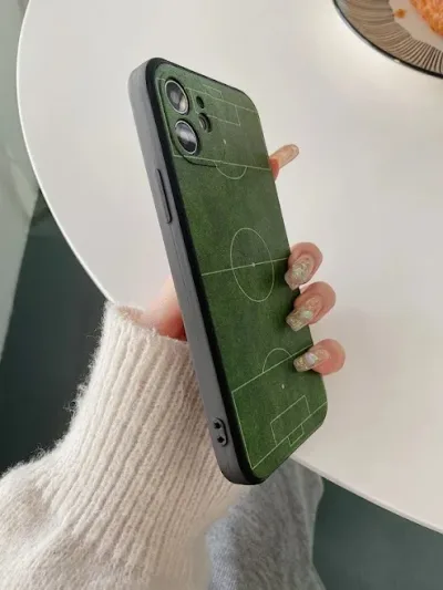 Funda para celular diseño cancha futbol