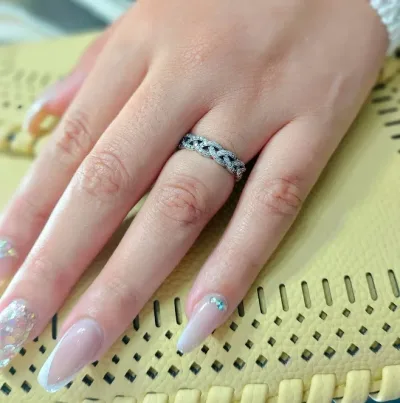 Anillo para dama plata 925 color plata