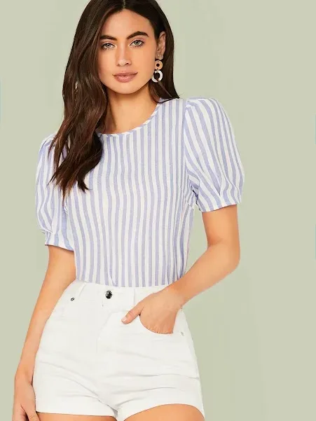 Blusa para dama  diseño de rayas