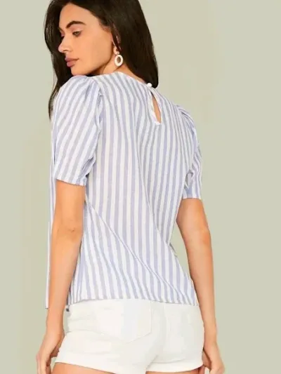 Blusa para dama  diseño de rayas