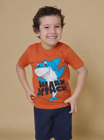 Conjunto Everfit para niño 13586S #COLOR NARANJA
