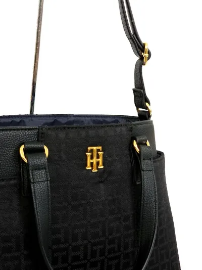 Bolso de hombro Tommy Hilfiger para dama color negro
