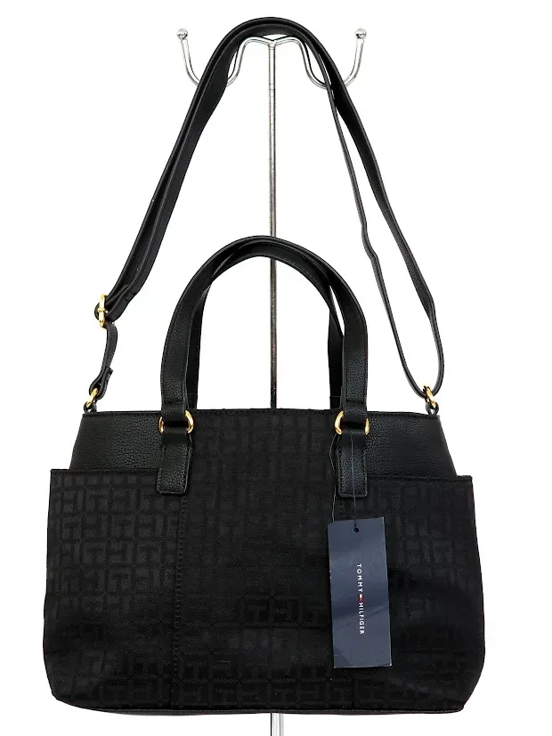 Bolso de hombro Tommy Hilfiger para dama color negro
