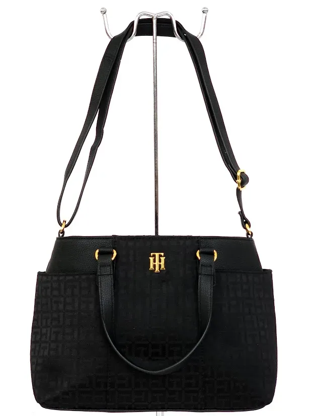Bolso de hombro Tommy Hilfiger para dama color negro