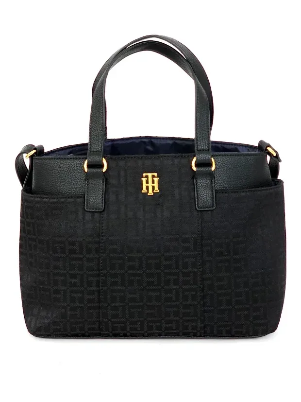 Bolso de hombro Tommy Hilfiger para dama color negro