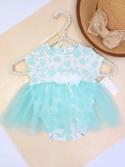 Vestido Catherine Malandrina  para niña color verde