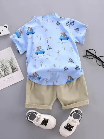 Conjunto para niño con diseño de ositos