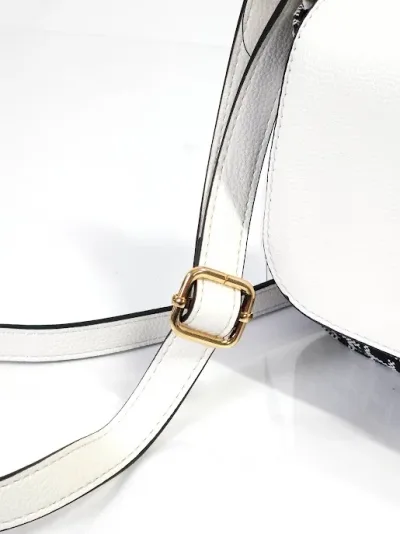 Bolso Tommy Hilfiger para dama color negro y blanco