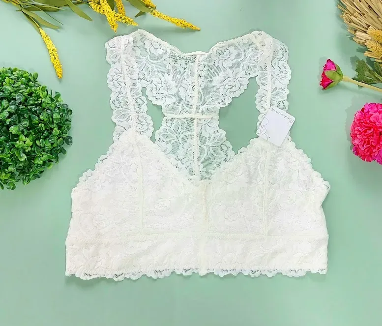 Bralette para dama color blanco