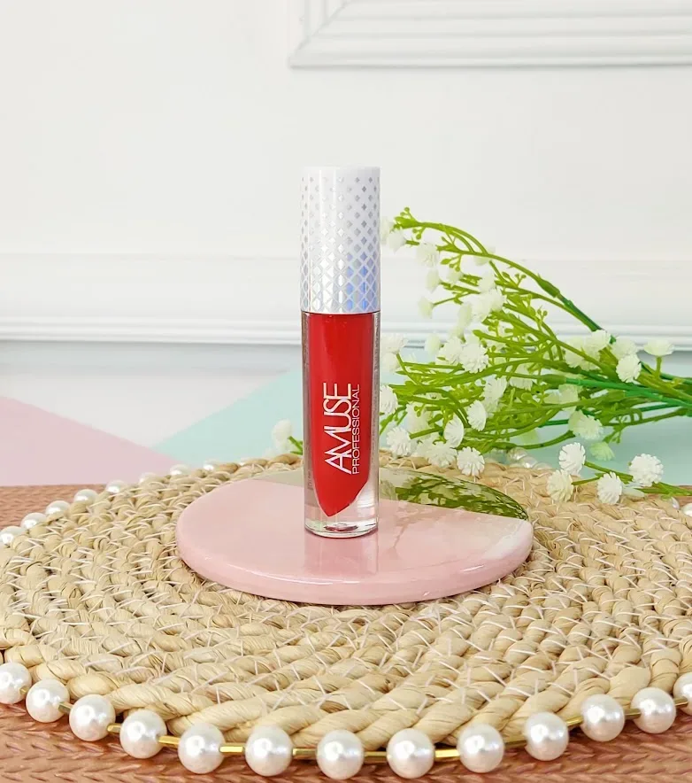 Lápiz labial AMUSE LIP 2124-9 Nude matte Rojo intenso
