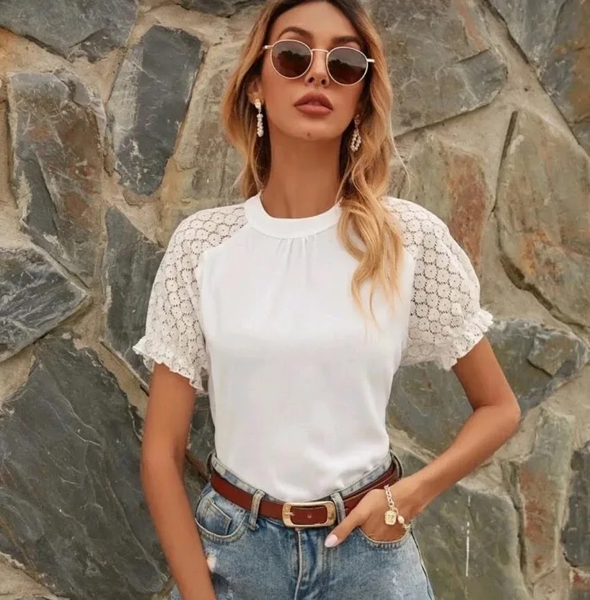 Blusa para dama color blanco