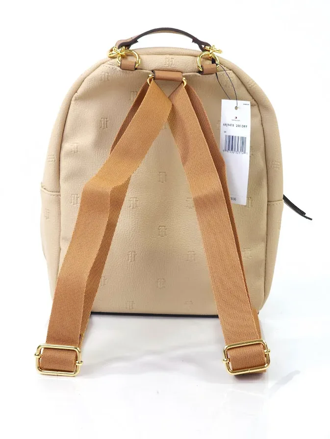 Bolso Tommy Hilfiger para dama color beige y café