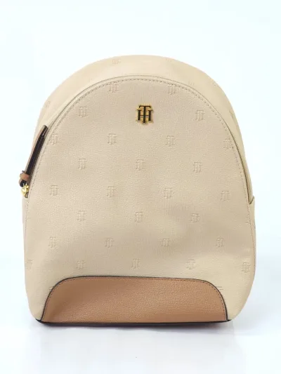 Bolso Tommy Hilfiger para dama color beige y café