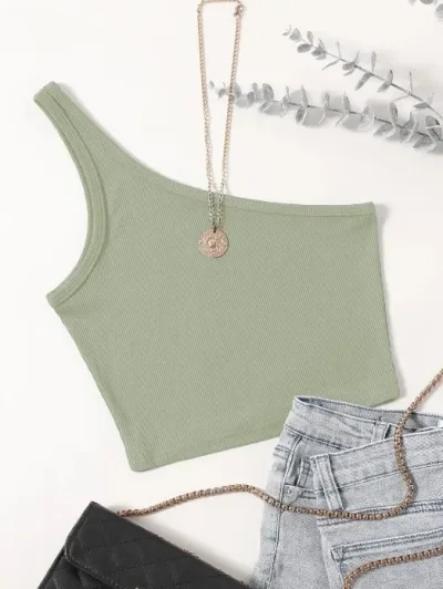 Top para dama color verde