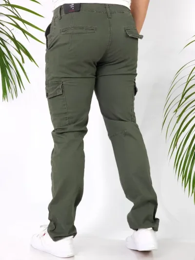 Pantalón Cargo Hummer color verde musgo BS14-CG-MG