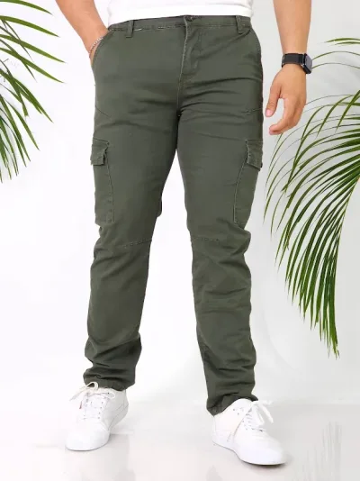 Pantalón Cargo Hummer color verde musgo BS14-CG-MG