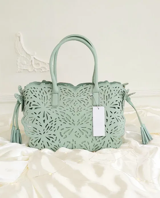 Bolso para dama color verde menta