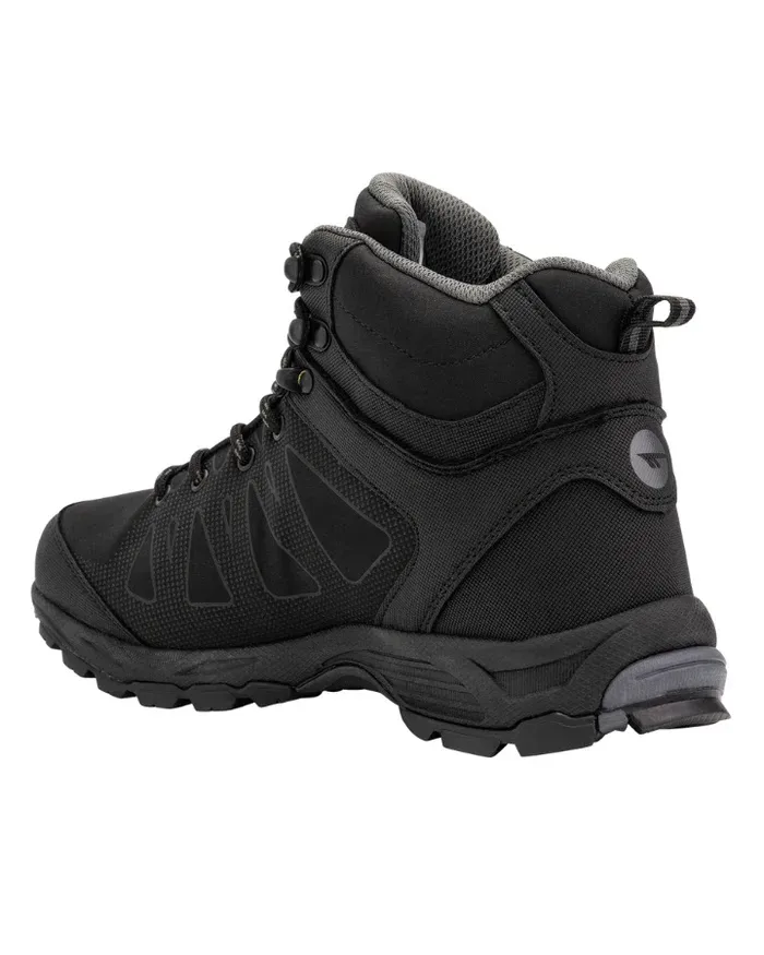 Zapatos Hi Tec RAVEN MID WP para caballero color negro