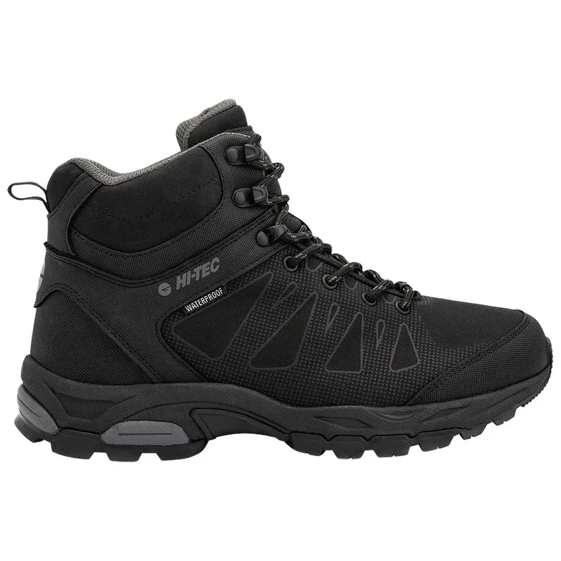 Zapatos Hi Tec RAVEN MID WP para caballero color negro