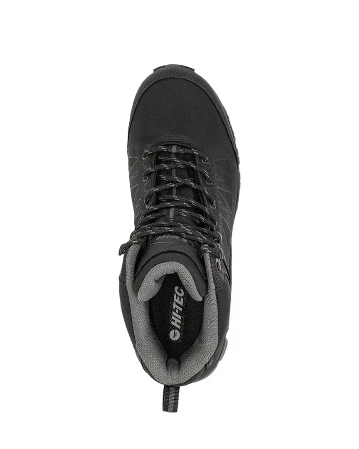 Zapatos Hi Tec RAVEN MID WP para caballero color negro