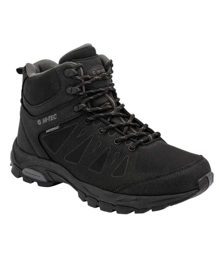Zapatos Hi Tec RAVEN MID WP para caballero color negro